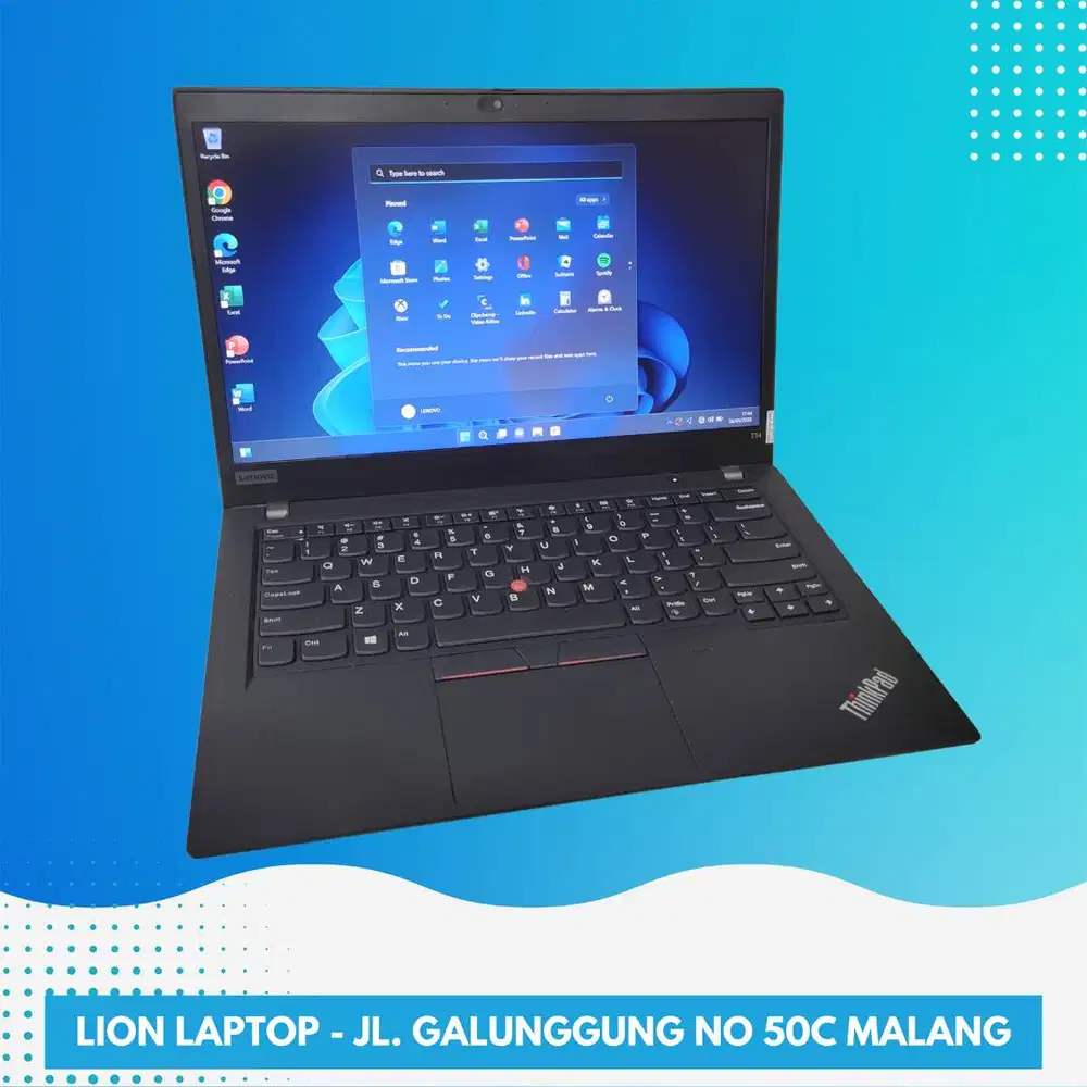 RAM 16GB Core i5 Gen 10 SSD 256GB Lenovo Thinkpad T14 gen 1 [11|08]