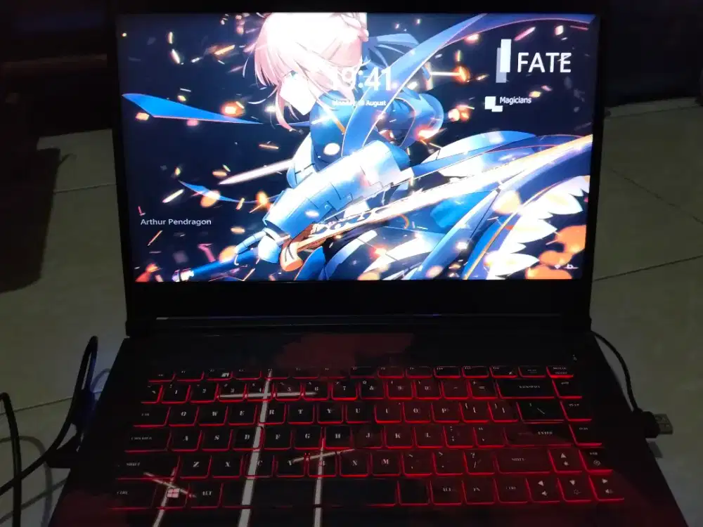 Laptop MSI gf63 thin 9sc i7-9750H Ram 16 GB DDR4/ Rom SSD 512 GB Nvme
