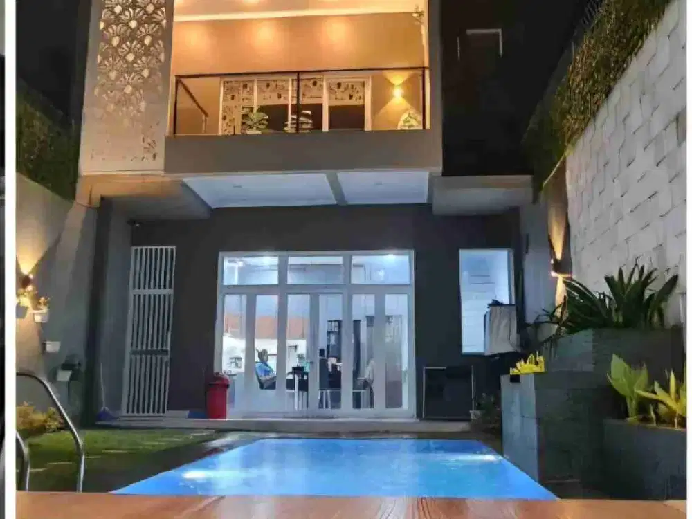 Dijual Rumah Lux Modern Full Furnished Dengan Kolam Renang Di Kompleks Budi Indah Setiabudi Bandung