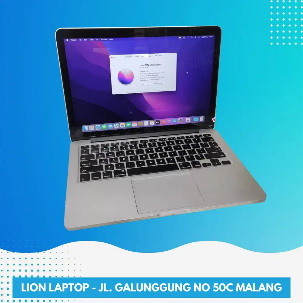 Macbook Pro Retina Core i5 Late 2013 Mulus [11|08]