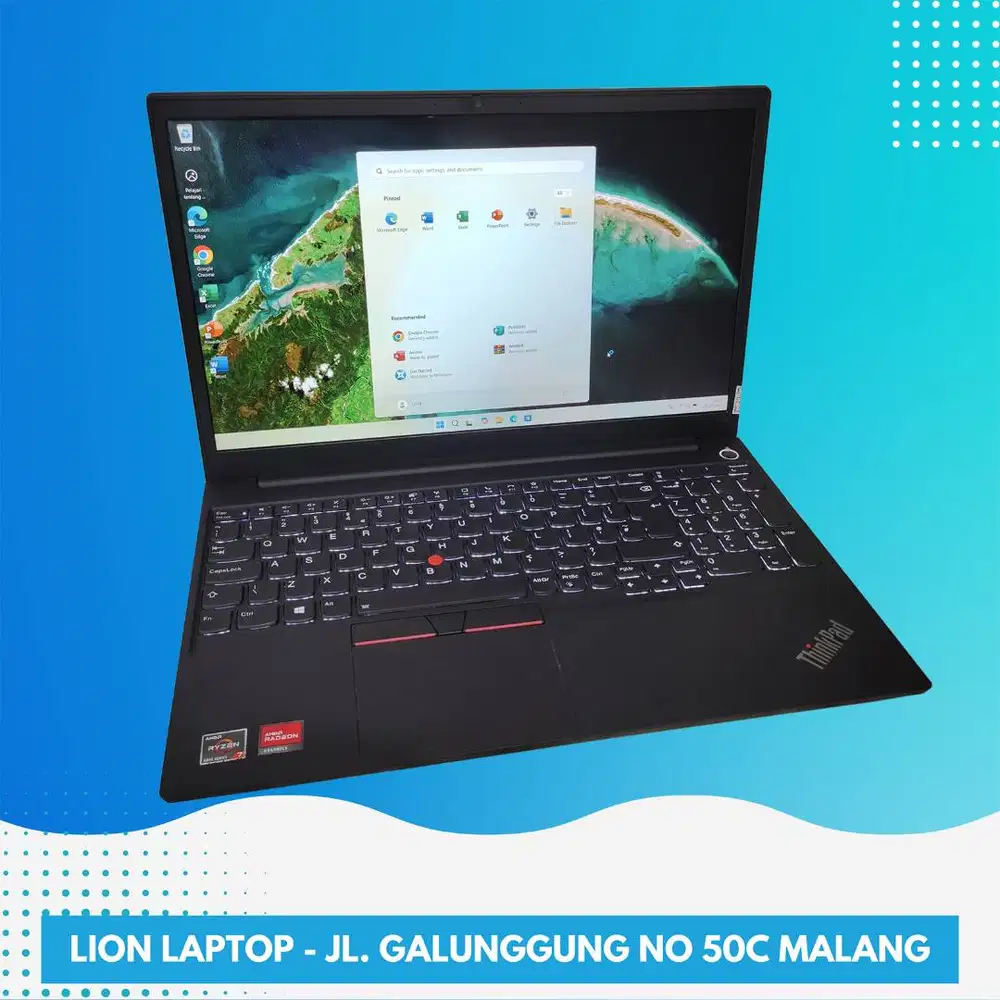 Gaming/Editing AMD Ryzen 5 RAM 8GB Lenovo Thinkpad E15 [11|08]