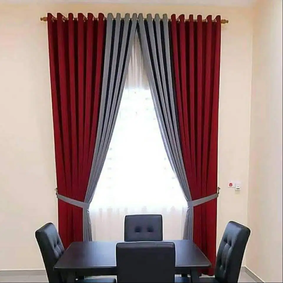 Jual Gorden Jendela & Pintu Gordyn Model Terbaru Wallpaper Dinding 3D