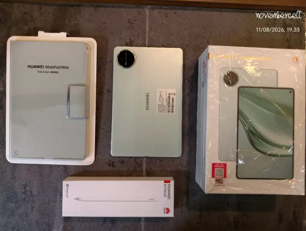 huawei matepad mini 12/256 fullset cover pad dan mpencil