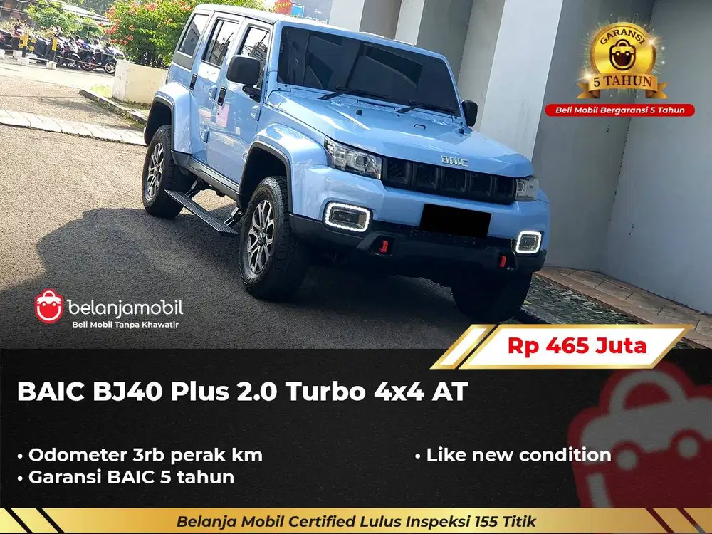 [ 4x4 - LOW KM 3RB ] BAIC BJ40 BJ 40 Plus 2.0 Turbo AWD 2024/2025