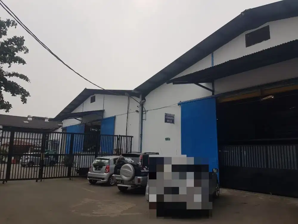 Dijual Gudang bekas Pabrik di Moh. Toha Tangerang