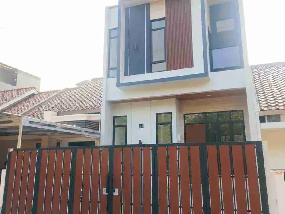 Brand New House Metland Puri 2 lantai uk 6 x 20 4+1 KT Akses Jalan 3 Mobil