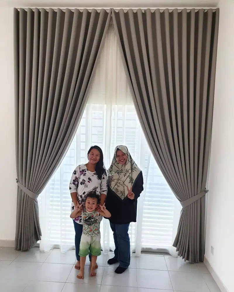 Pembuat Gorden Pasang Wallpaper Korden Gordeng Horden Roller Blind