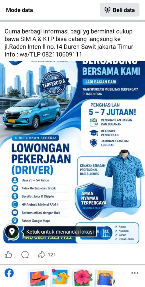 Lowongan driver