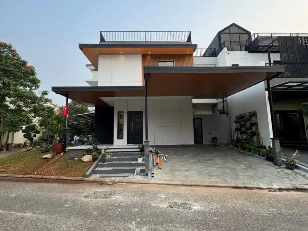 Rumah Hook Hadap Utara - Chalcedony PHG Gading Serpong Tangerang