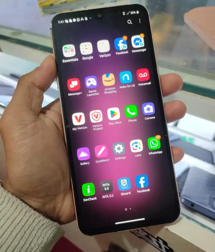 SMARTPHONE FLAGSHIP LG V60 THINGS 5G SINYAL PERMANEN