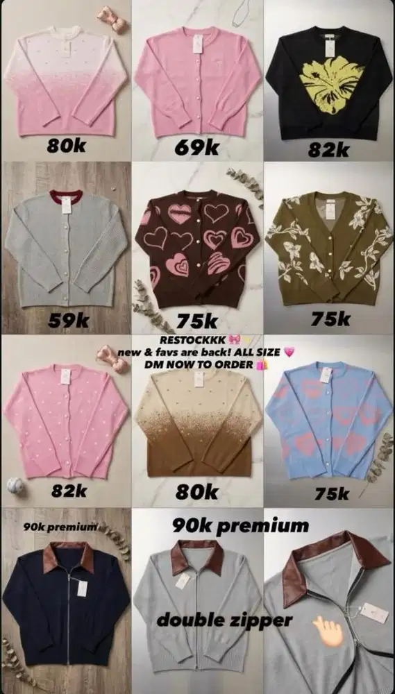 Baju Rajut Viral brand new!!