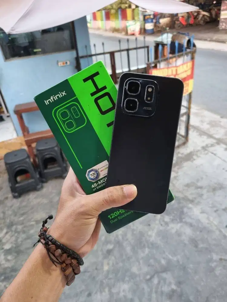 INFINIX HOT 50i 6/128GB | Fullset | No Minus |Siap Pakai Second Bekas
