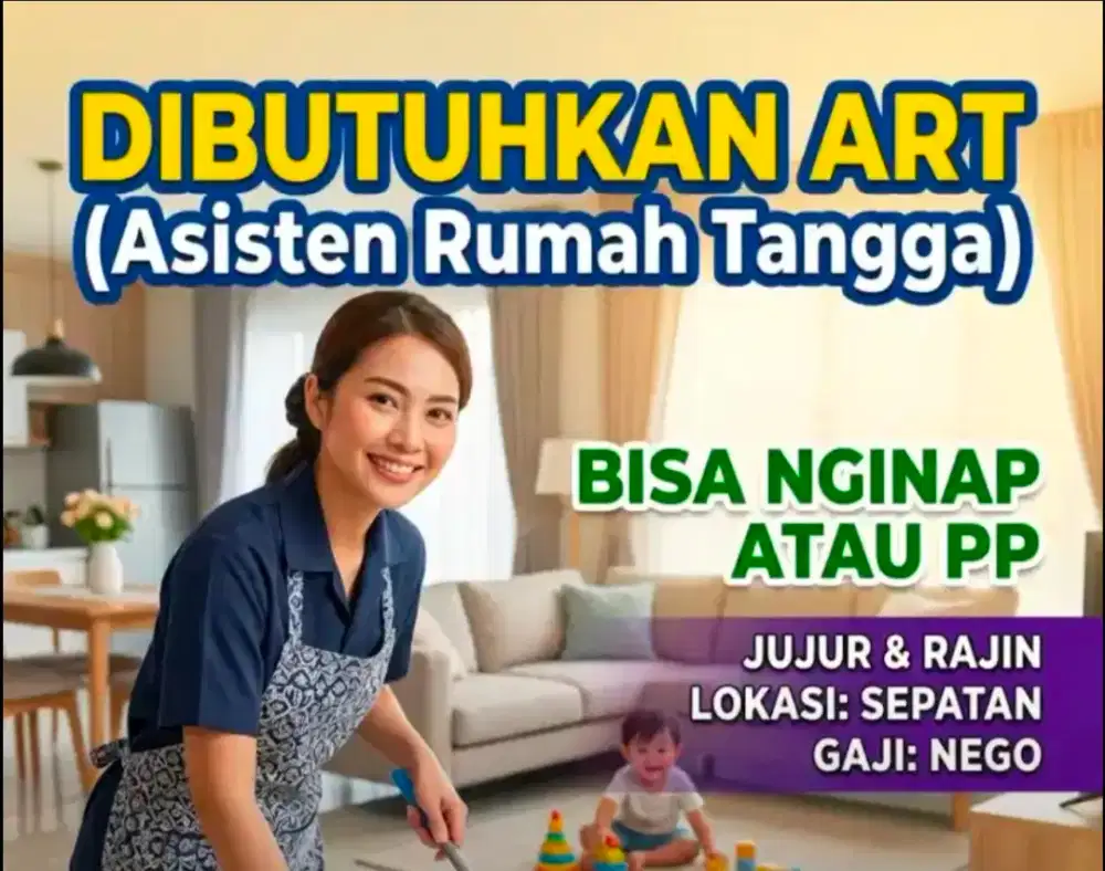 Asisten Rumah Tangga dan Mengasuh Anak