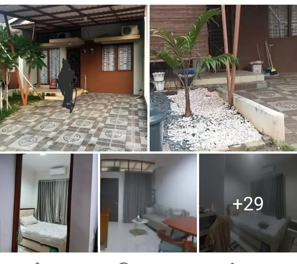 Disewakan pertahun Rumah Pribadi di Perumahan Serpong Lagoon