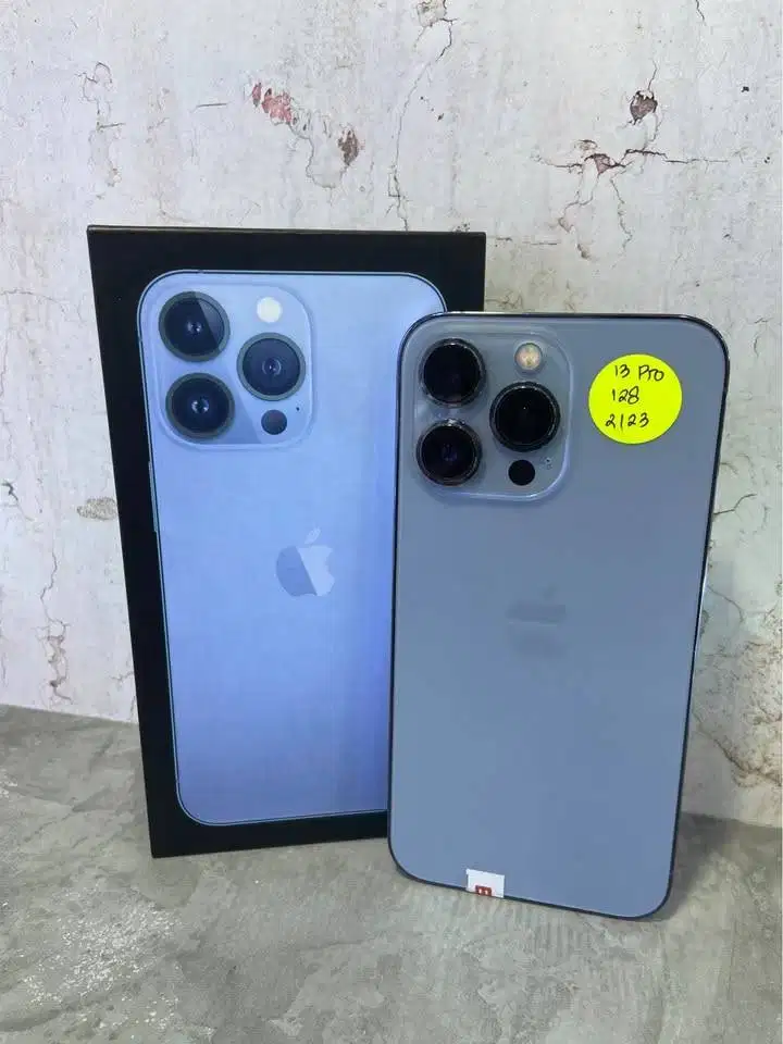 Second IPHONE 13 PRO 128gb Sierra Blue IBOX Mantapp