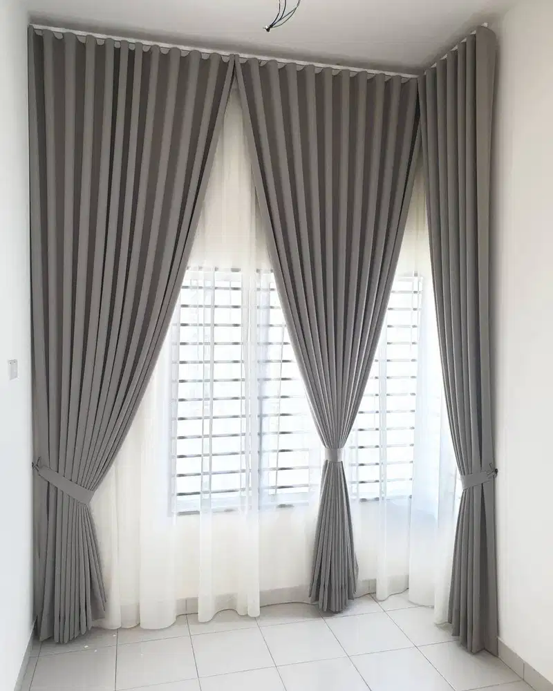 Pemasangan Gorden Pasang Wallpaper Korden Gordeng Horden Roller Blind