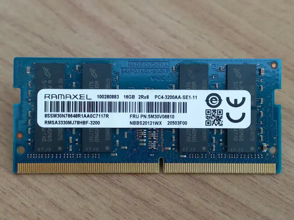 RAM Sodimm RAMAXEL 16GB DDR4 3200MHz Ori Lenovo