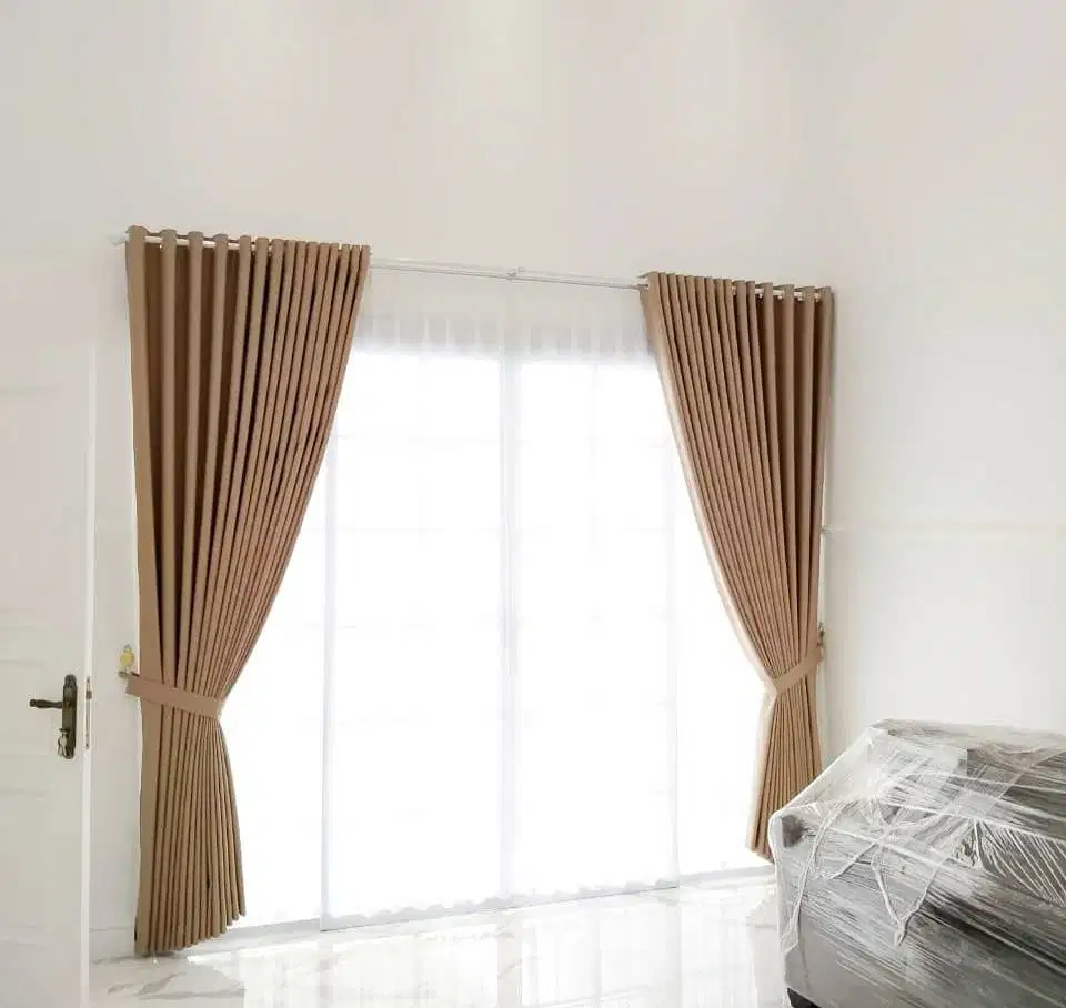 Jasa Pasang Gorden Custom Wallpaper Dinding 3D Gordyn Hordeng Korden