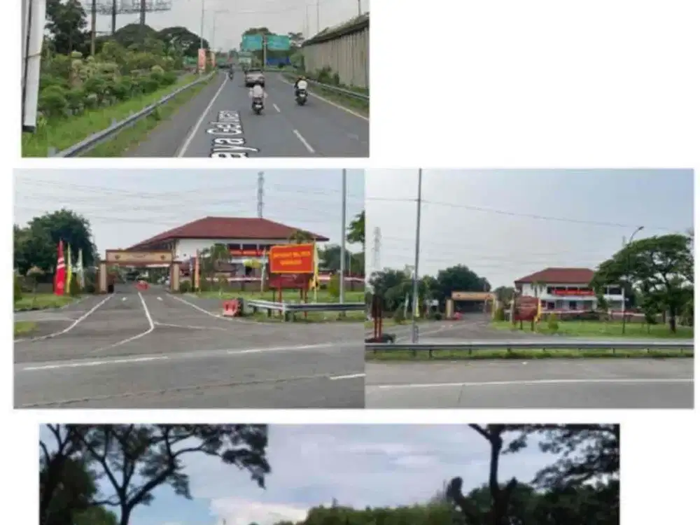 Dijual Tanah Zona Industri Nol Jalan Raya Taman Waru