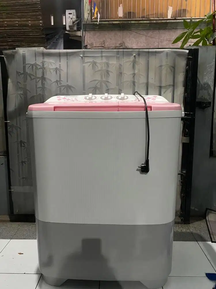 Mesin cuci sharp 2 tabung