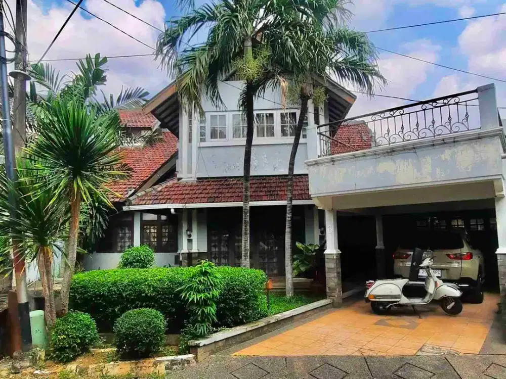 LT 450 M² Hadap Taman‼ Rumah di Persada Kemala - Jakapermai