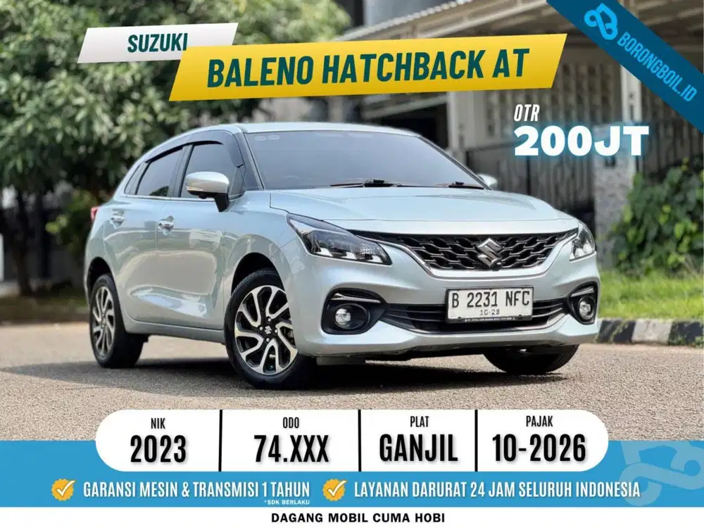 [TERMURAH] Suzuki Baleno Hatchback AT 2023