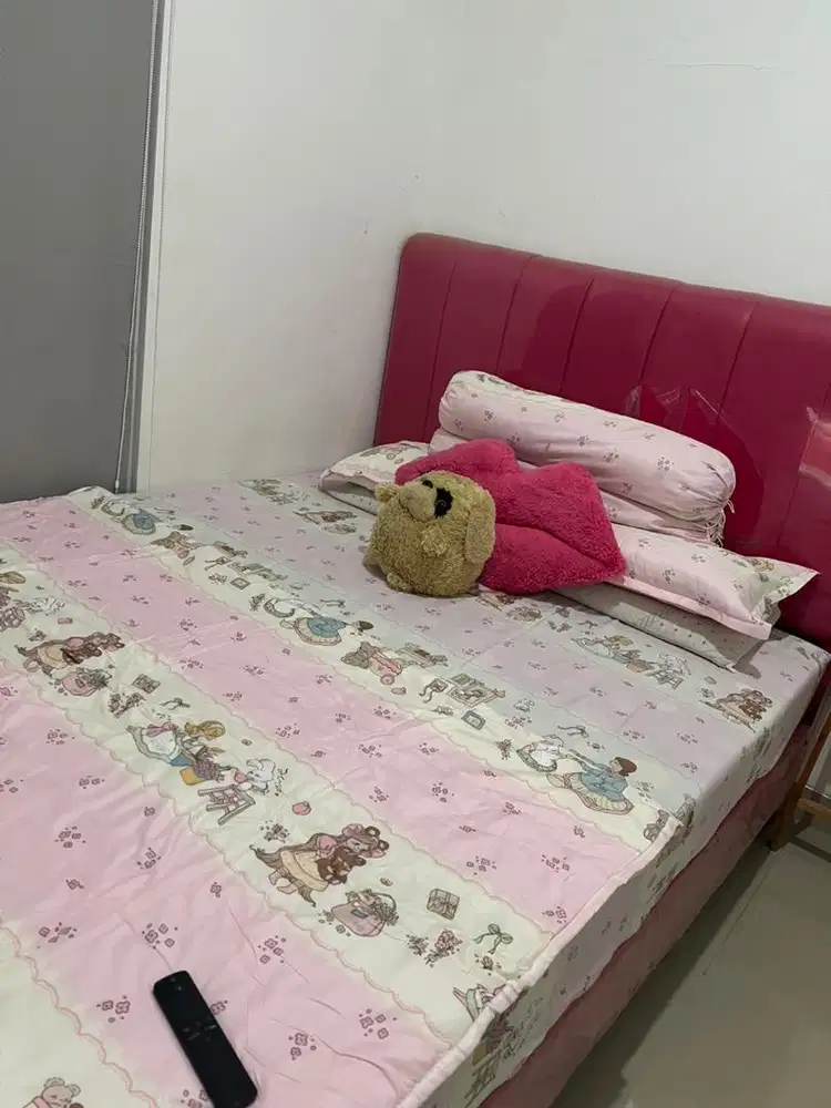 Dijual kasur + ranjang ukuran 160x200