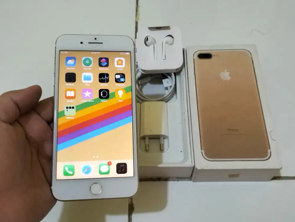BUTUH UANG iPhone 7+ Plus 32GB GOLD 4G LTE ALL OPERATOR inter No Minus