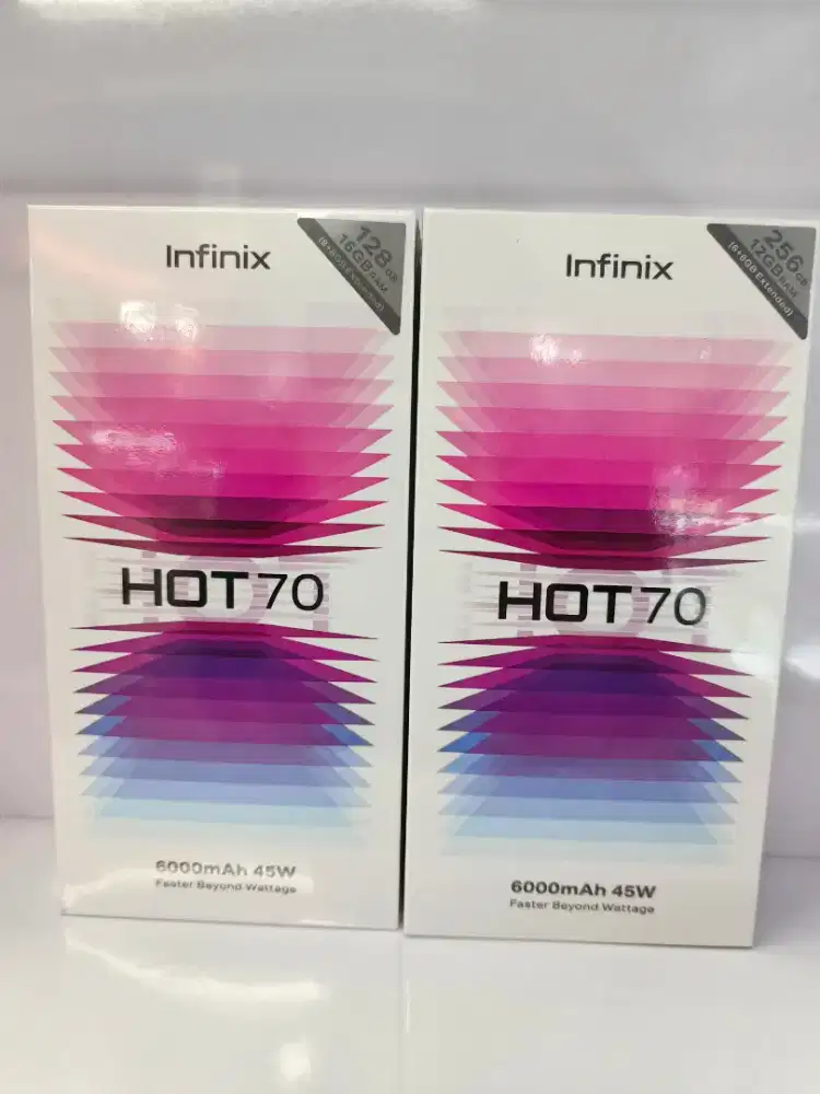 INFINIX HOT 70 GARANSI FRESH RESMI INFINIX