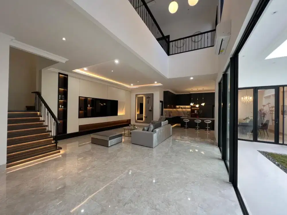 No Cobroke. Dijual Rumah American Classic Full Furnished di Sutera Buana, Alam Sutera