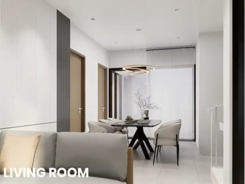 No Cobroke. Dijual Rumah Modern Minimalis di The Green, BSD