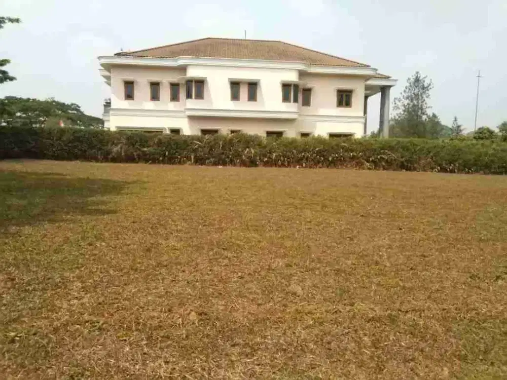 Tanah/Kavling darat siap bangun di Cluster cendana Rancamaya golf estate Bogor
