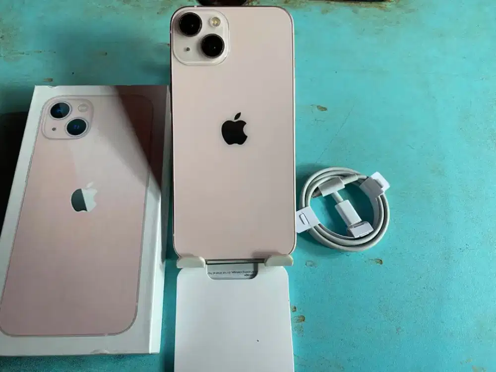 iPhone 13 Pink 128Gb Inter Fullset All Operator