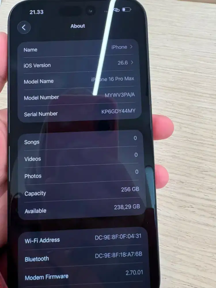 IPHONE 16 PROMAX 256 IBOX
