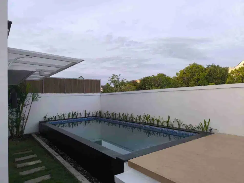 Disewa Rumah Semi Villa Aesthetic
