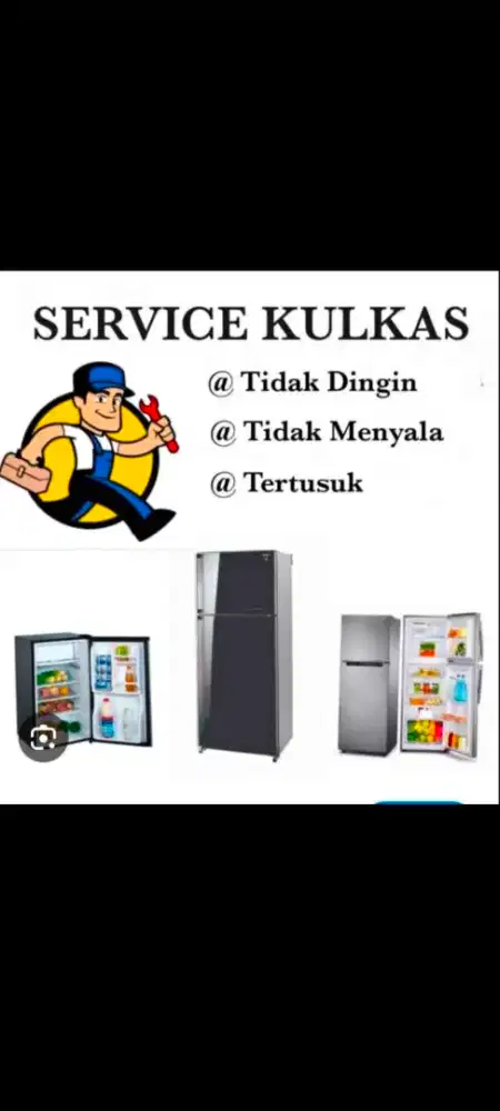 Jasa specialist service kulkas Showcase Freser Amanah Dan Bergaransi