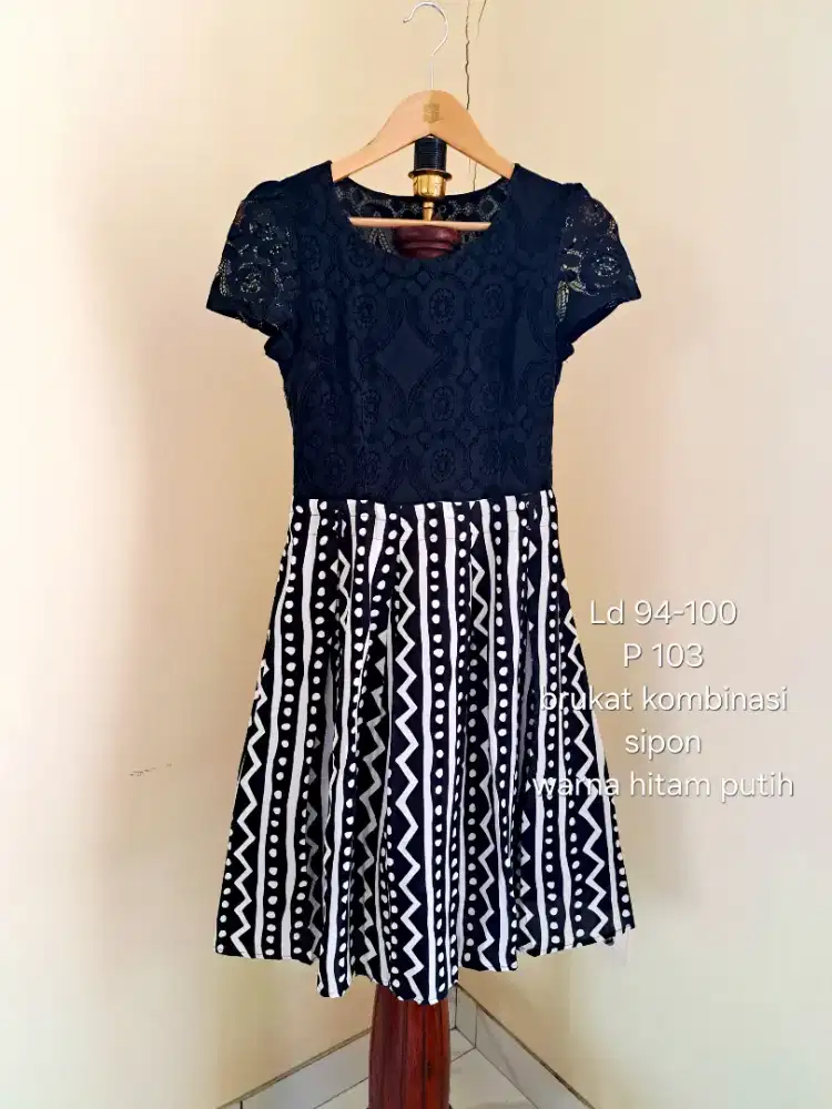 Dress set kombinasi