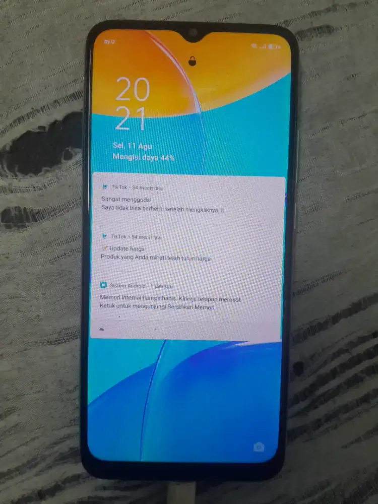 Jual hp oppo A15 kondisi barang normal