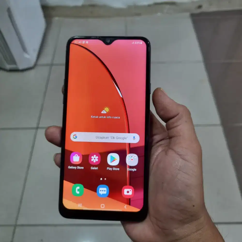 Dijual Cepat Hp Samsung A20S Ram 4/64 kondisi Mulus & Normal Semuanya