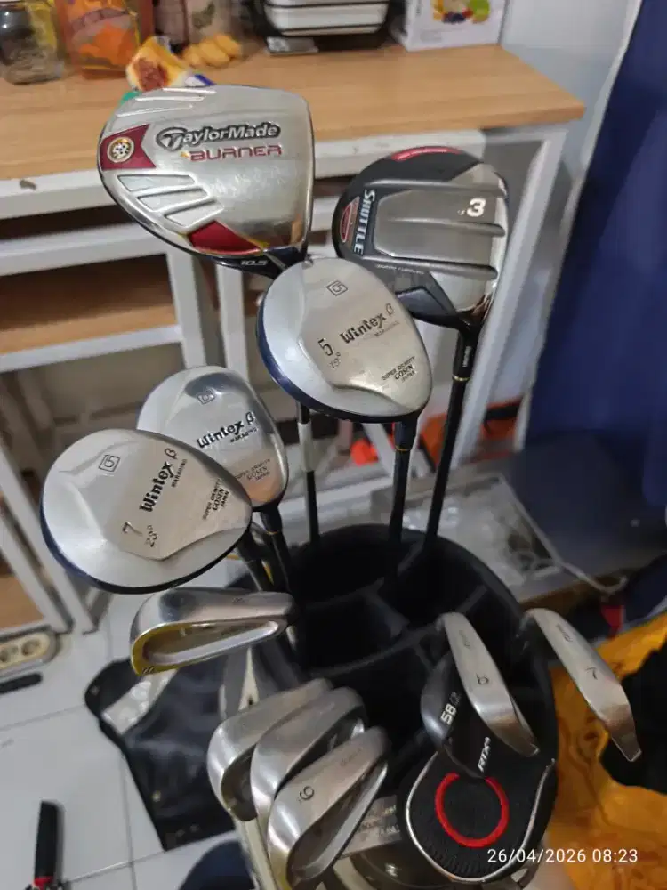 Set golf dan tas