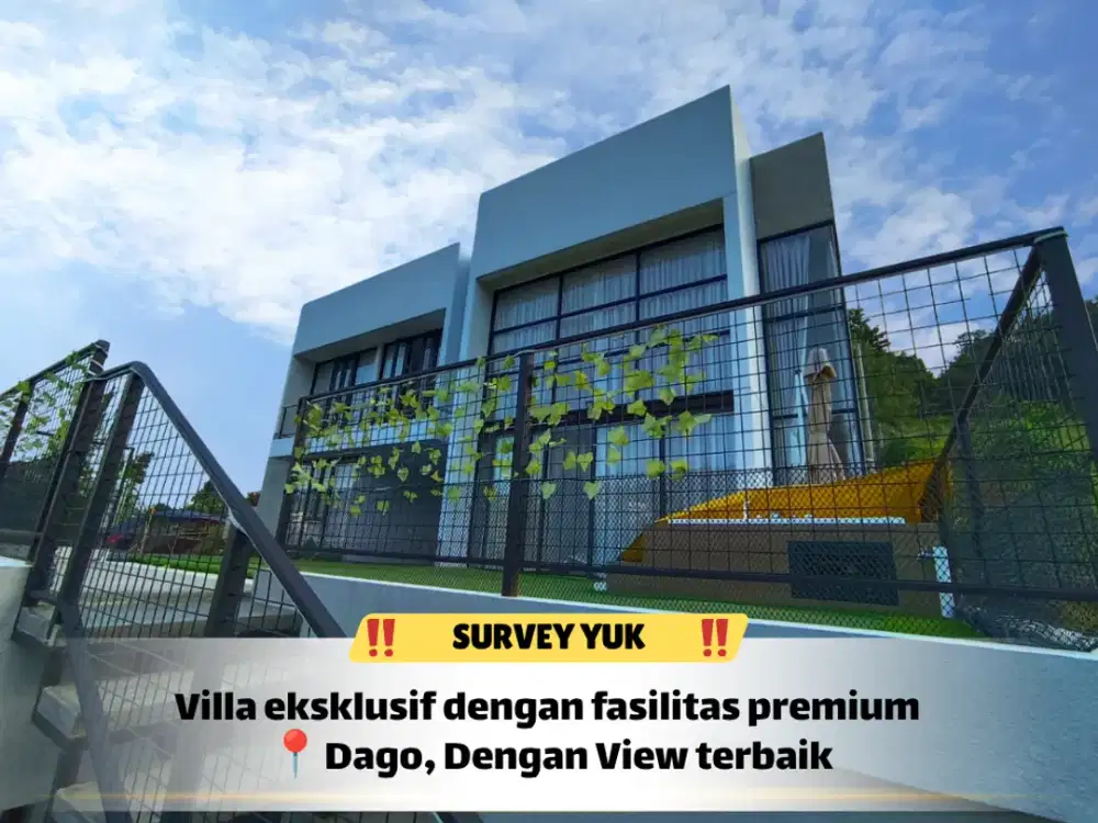 1. Villa Dago Village Dekat Dago Tea House, Jadwalkan Survei!