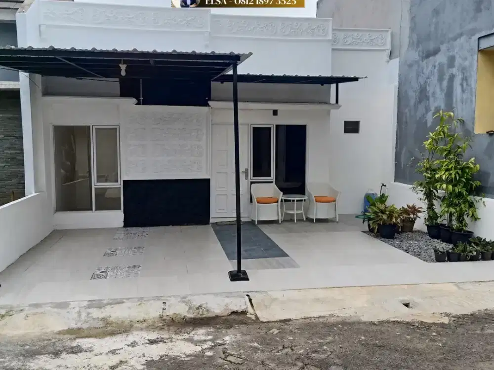 Jual Murah Full Renov, Siap Huni, 1 Lantai 2 Kamar Tidur