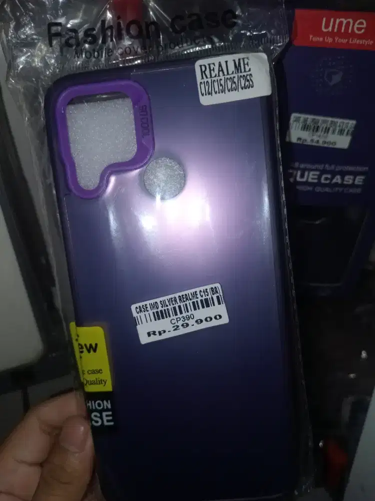 CASE IMD SILVER REALME C15 ATLANTIS DAHSYAT