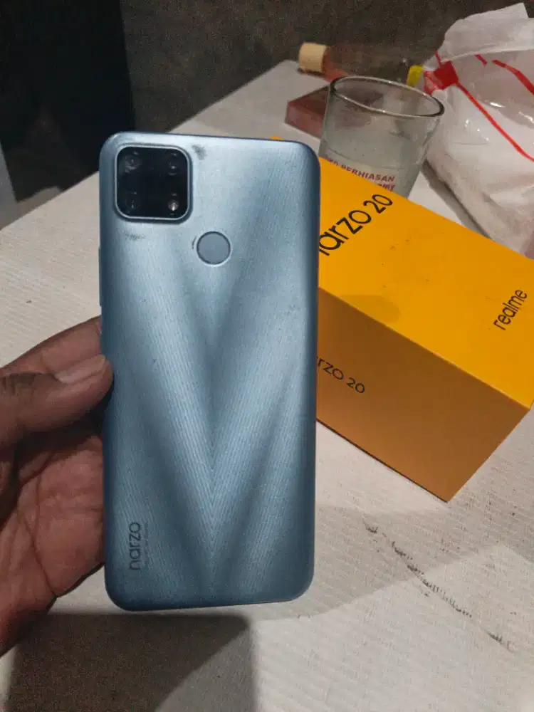 Realme narzo 20 kelengkapan kumplit