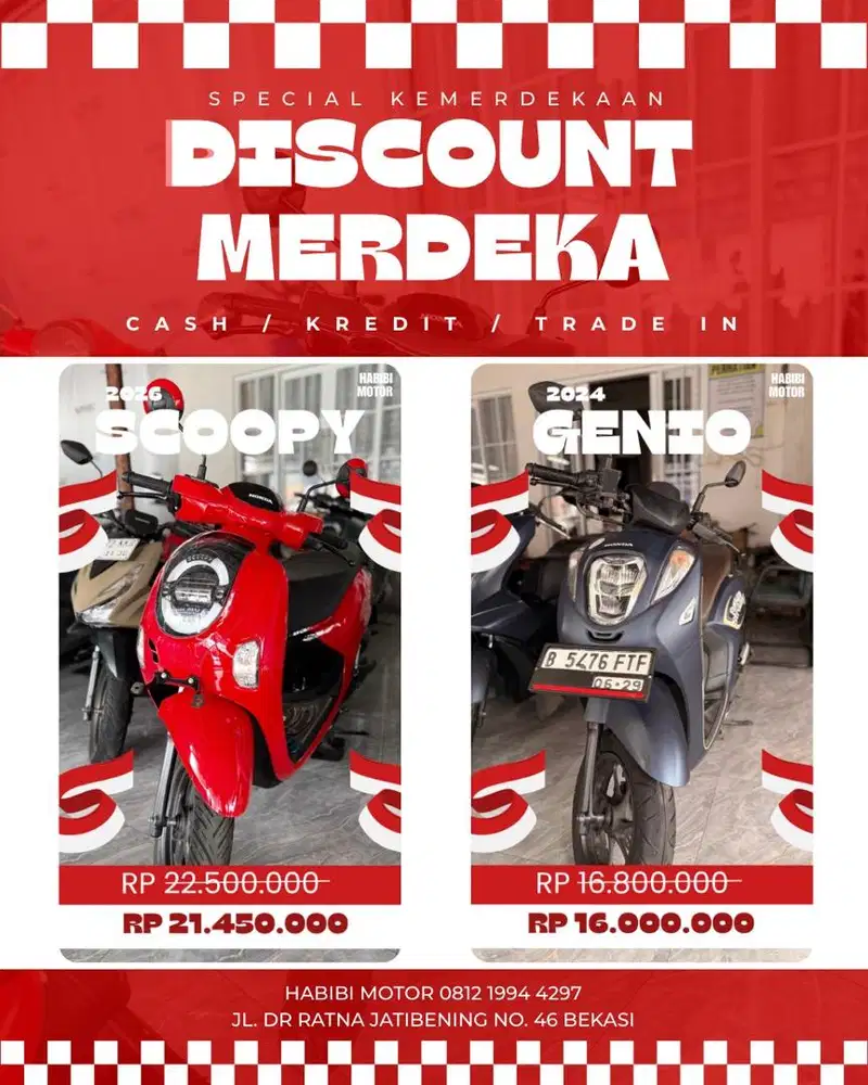 SCOOPY 2025 KUNCI CASH KREDIT TRADE IN