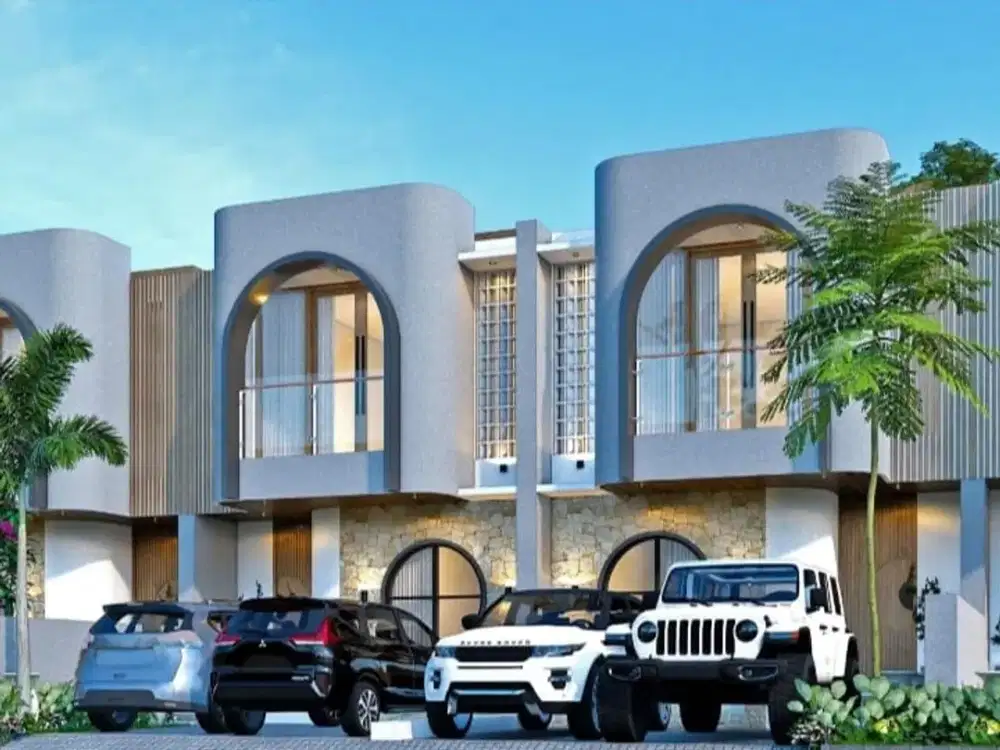 Villa Baru 2 Lantai Aesthetic View Sawah Strategis di Sesetan Bali