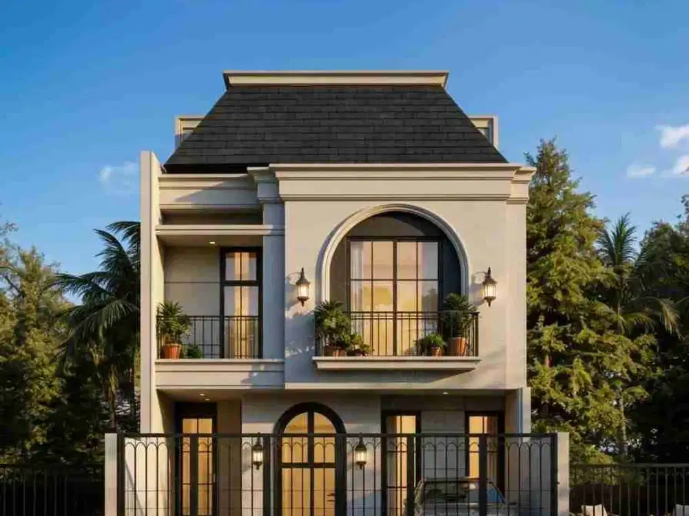American Classic House dalam komplek Billymoon Pondok Kelapa Jaktim