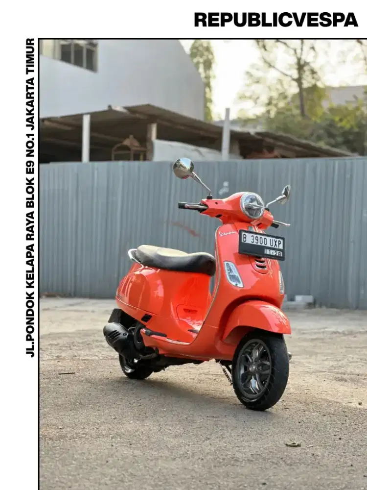 JUAL PIAGGIO VESPA LX 125 IGET LED THN 2021 PERFECT CONDITION