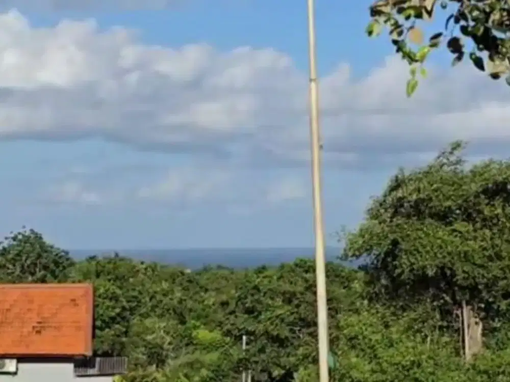Tanah Murah Luas Siap Bangun Strategis View Laut di Sawangan Kuta