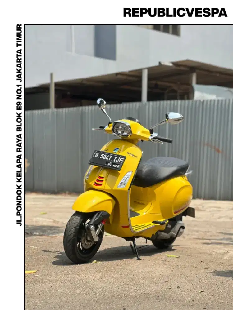 DIJUAL VESPA SPRINT S 150 IGET ABS LED TH 2021 PERFECT CONDITION